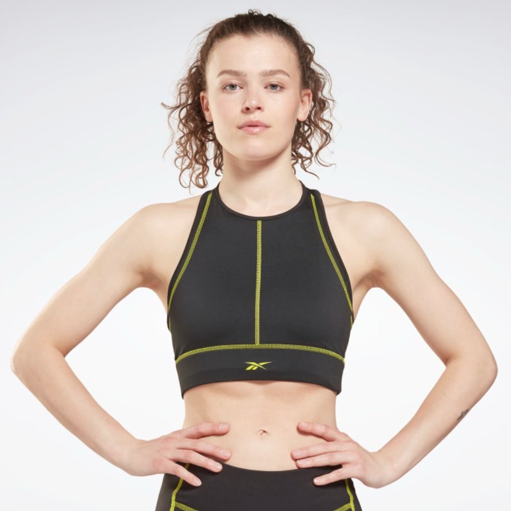 Reebok Les Mills High Neck Sports Bra / Crop Top